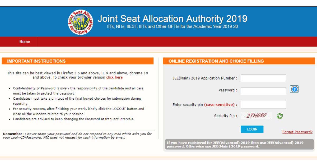 JEE 2020 Seat Allotment for NRI Students in Engineering Colleges of India